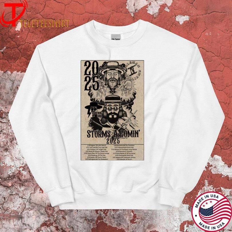 StormS A Comin Iv And The Strange Lightnin Luke Tour 2025 Solo Sweatshirt