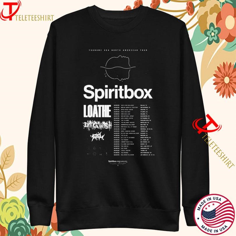 Spiritbox Loathe, Dying Wish + Gel Tour Headlining 2025 Sweatshirt