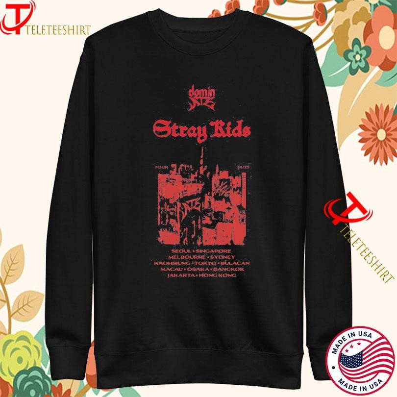 Stray Kids Dominate World Tour 2024 2025 Sweatshirt