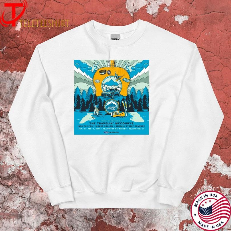 Subaru Winter Fest Jan 31-Feb 2 2025 In Killington Vt The Travelin Mccourys Sweatshirt