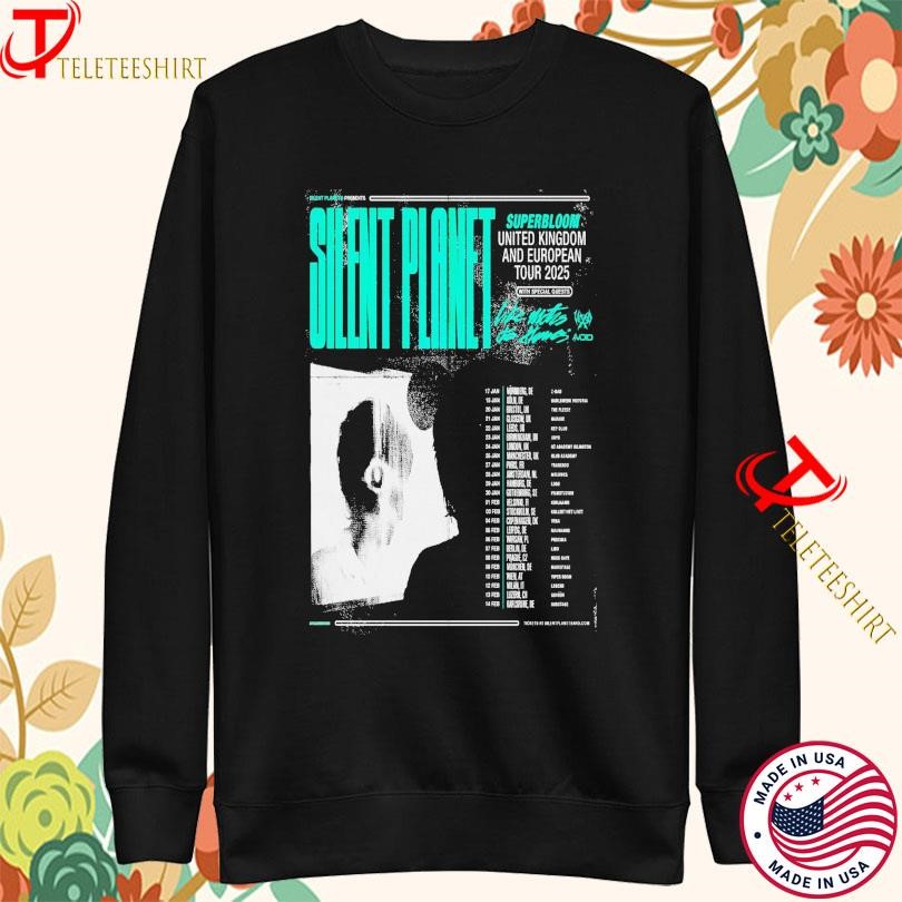 Silent Planet United Kingdom And European Tour 2025 Sweatshirt