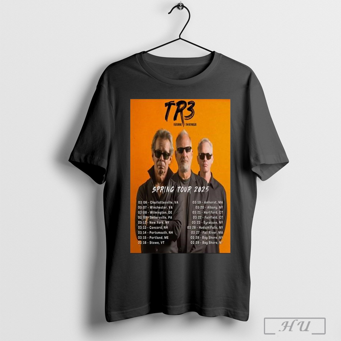 Tr3 Spring Shirt, Tr3 Spring Tour 2025 T Shirt