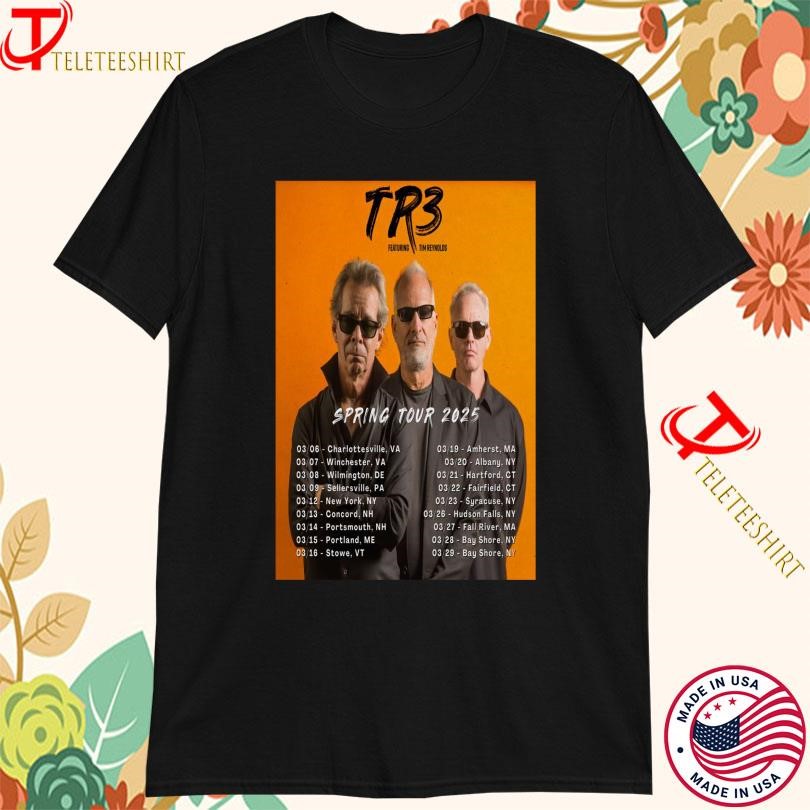 Tr3 Spring Shirt, Tr3 Spring Tour 2025 T-Shirt