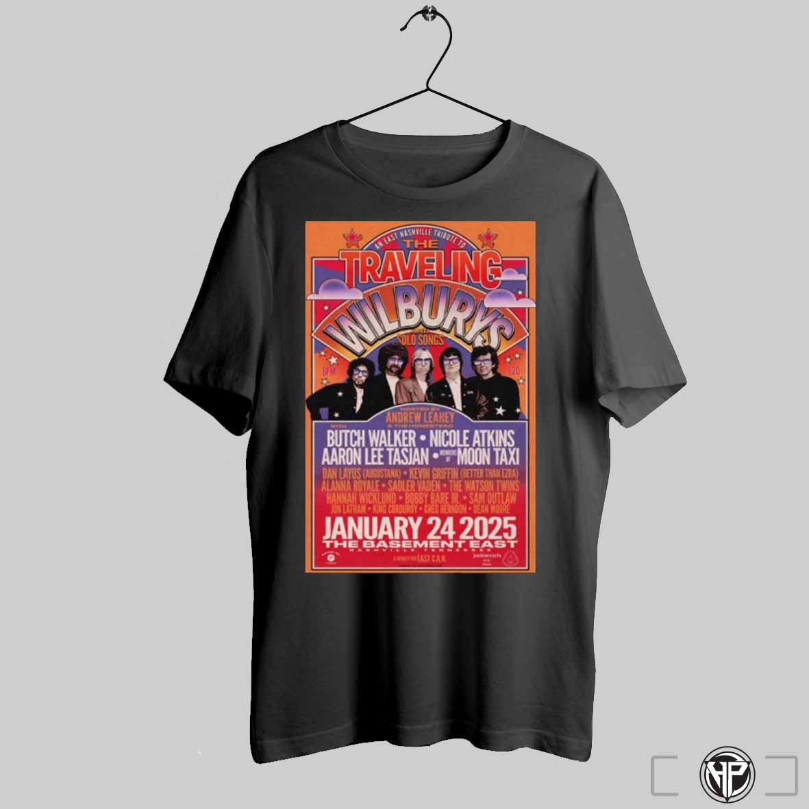 The Traveling Shirt, The Traveling Wilburys Jan 24 2025 The Basement East In Nashville Tn Tour T Shirt Trendy Sweatshirt