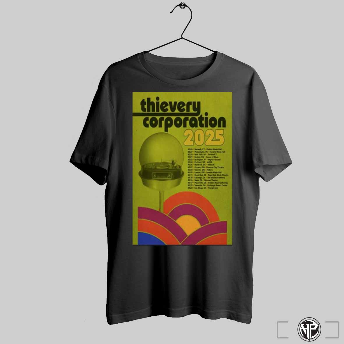 Thievery Corporation Shirt, Thievery Corporation Fall Tour 2025 T Shirt Trendy Sweatshirt