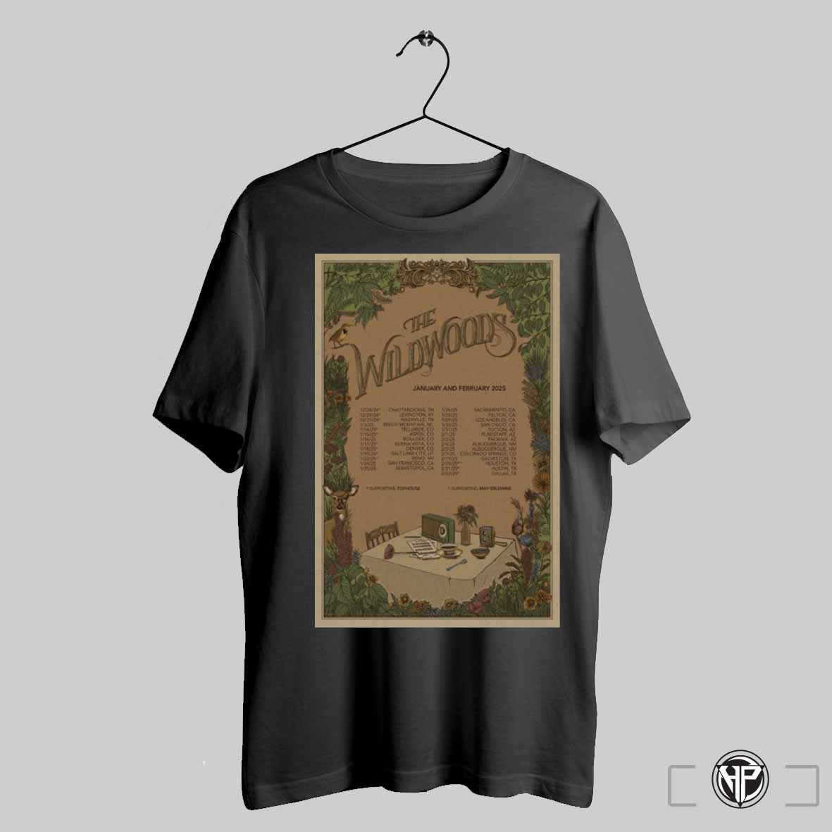 The Wildwoods Shirt, The Wildwoods January And February 2025 Tour Shirt Trendy Sweatshirt