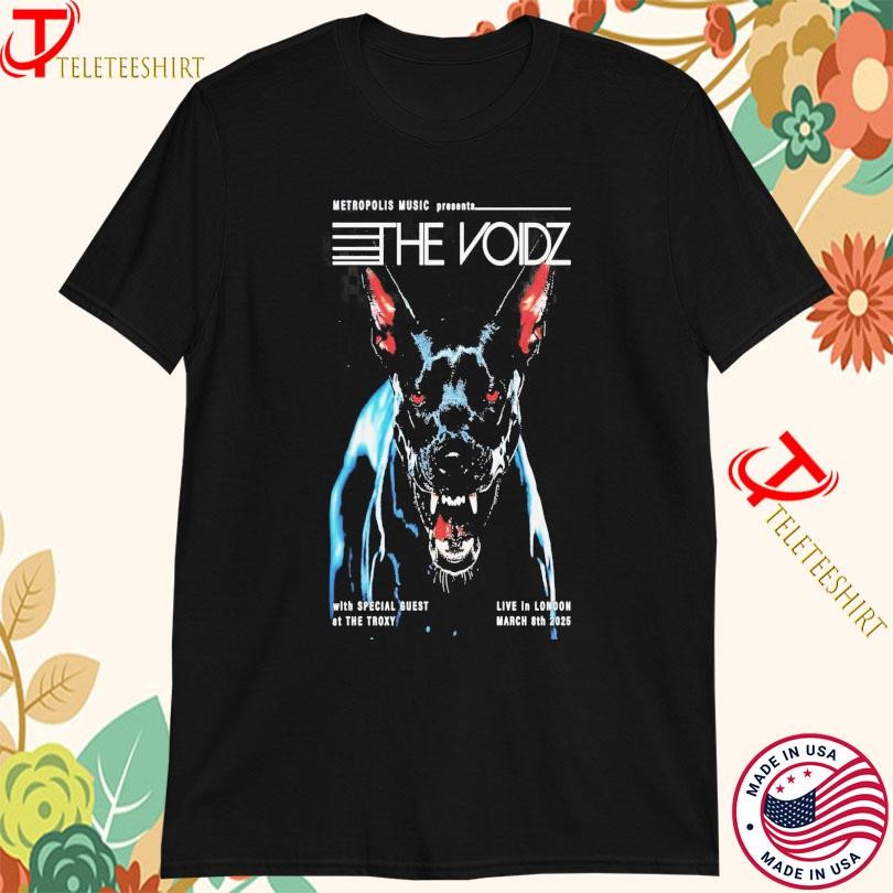 The Voidz Shirt, The Voidz March 8, 2025 In London, Uk Tour T-Shirt