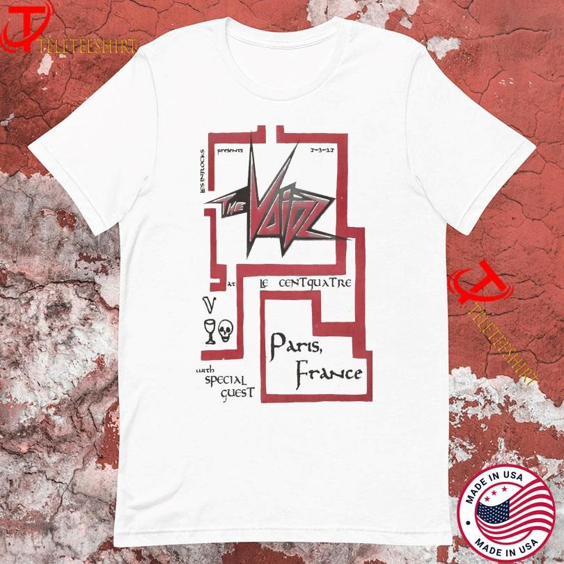 The Voidz Shirt, The Voidz March 5, 2025 In Paris, France Tour T-Shirt