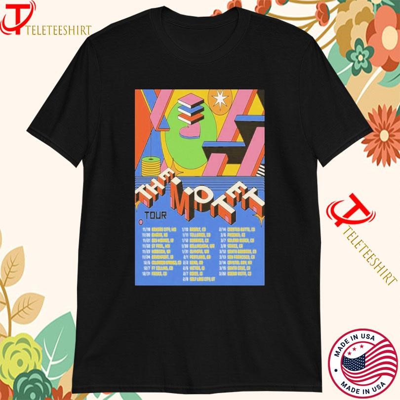 The Motet Shirt, The Motet Winter 2024-2025 Tour T-Shirt