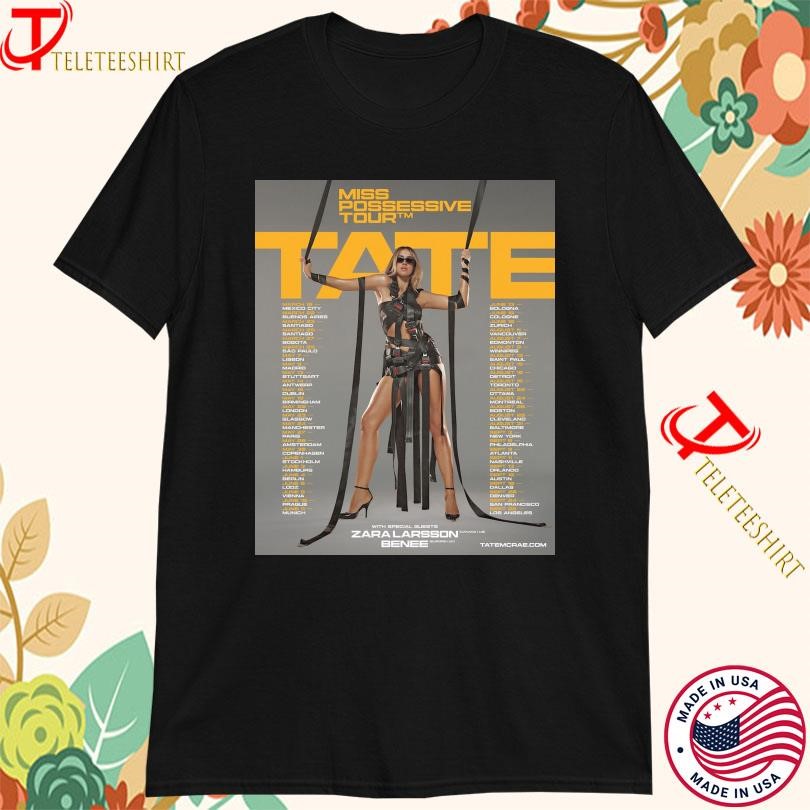 Tate Mcrae Shirt, Tate Mcrae Miss Possessive Tour 2025 T-Shirt