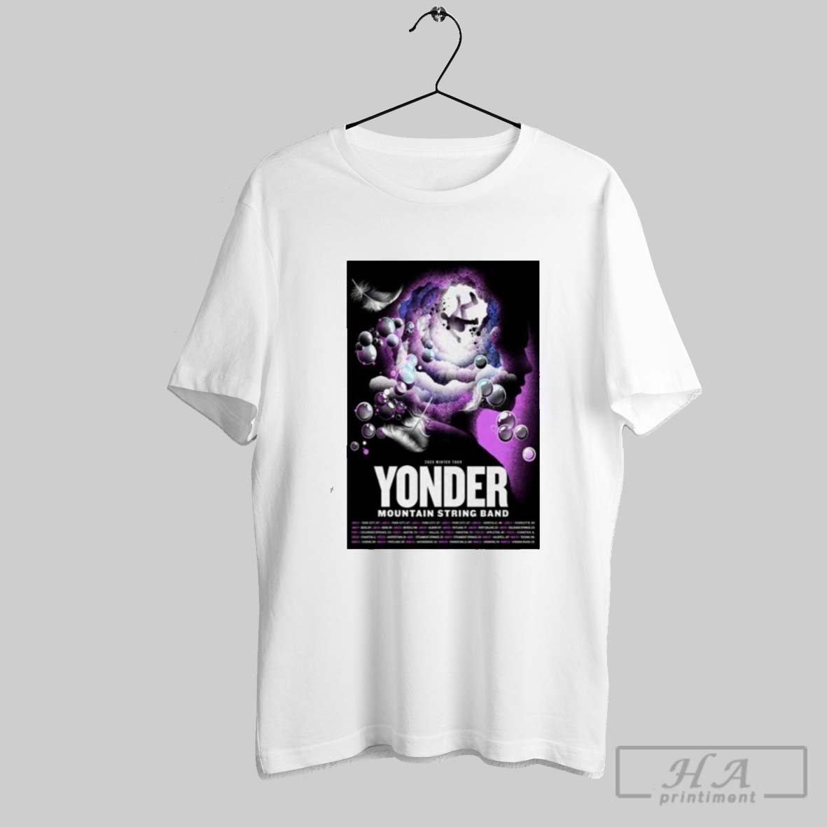 Show Yonder Shirt, Show Yonder Mountain String Band Winter Tour 2025 Shirt