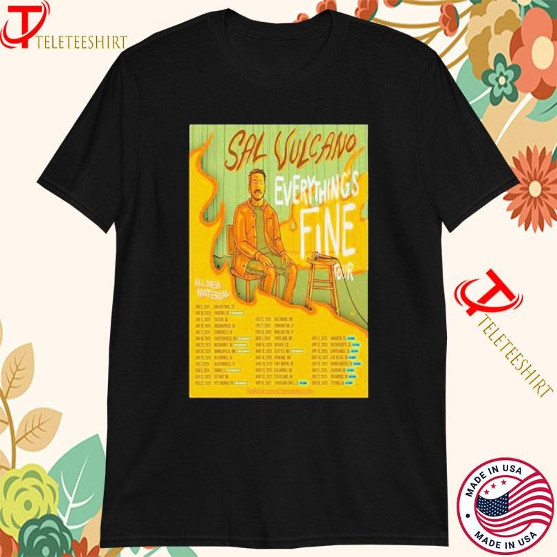 Yasawa Group Shirt, Yasawa Group Levitation California Tour 2025 T-Shirt