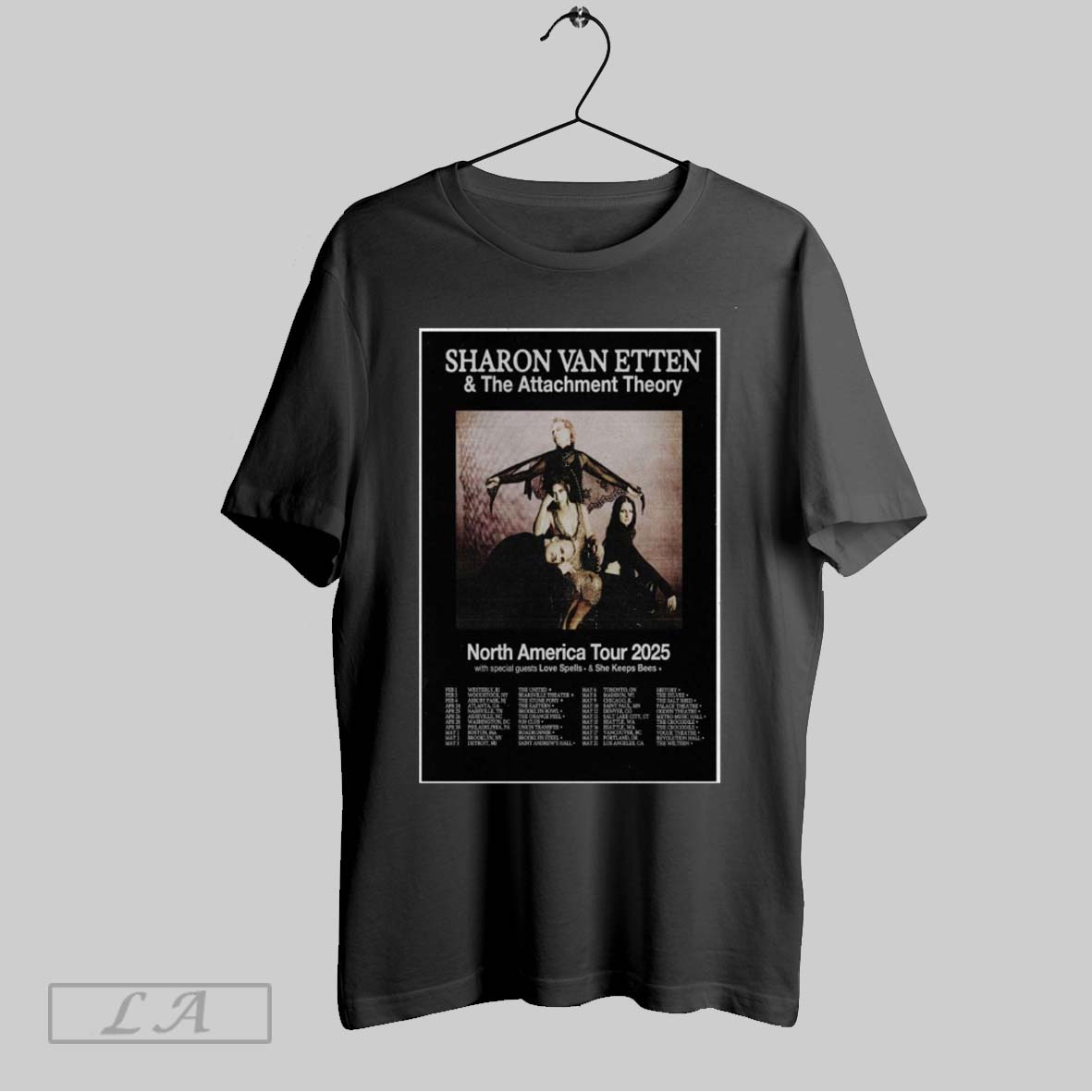 New Tour Milly Shirt, Tour 2025 Modern Color Webbedwing Milly Garage T Shirt