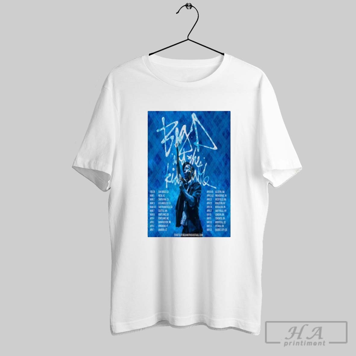 New Lie Down Shirt, Lie Down Sea Tour 2025 T-Shirt