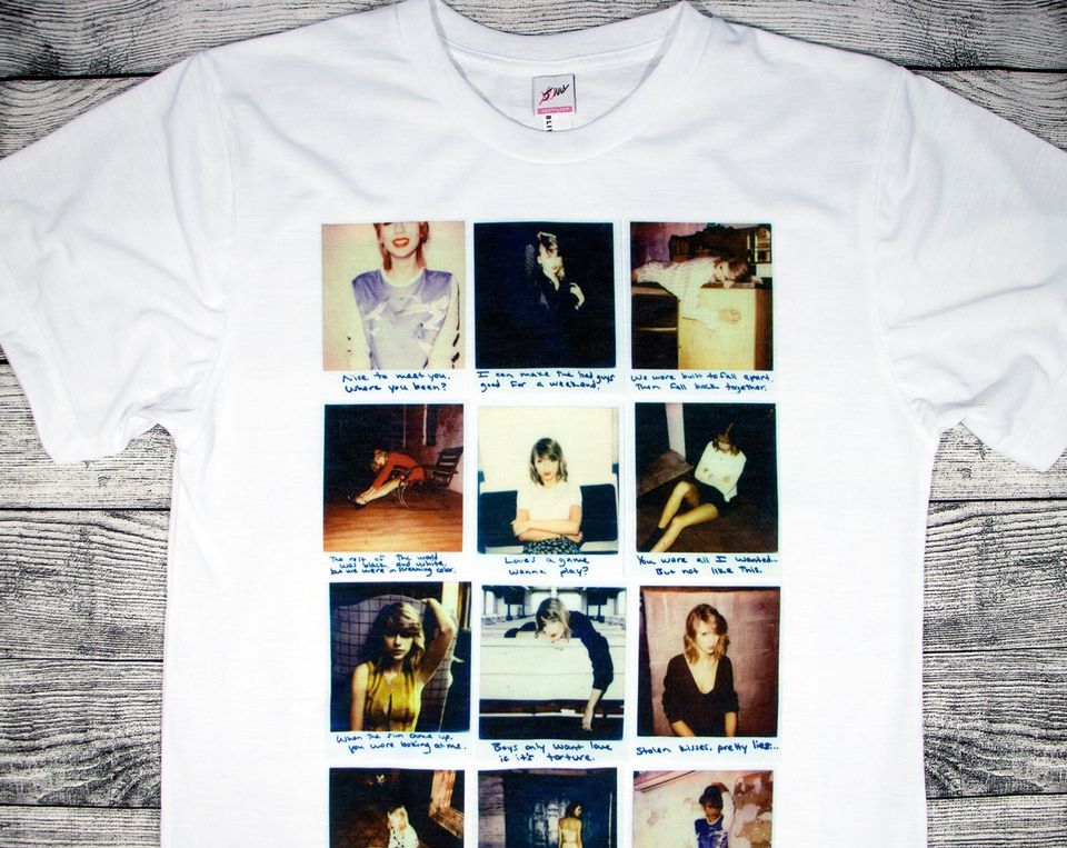1989 Polaroids Taylor Swift Inspired T-Shirts