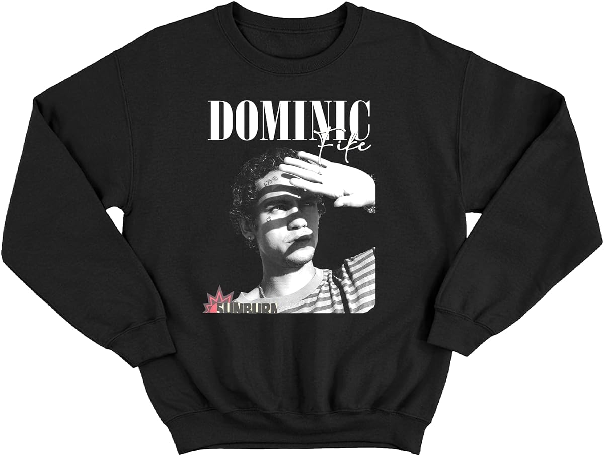 2 Sides Dominic Fiike Sunoburn Album Sweatshirt,Limited Dominic Fike Sweatshirt