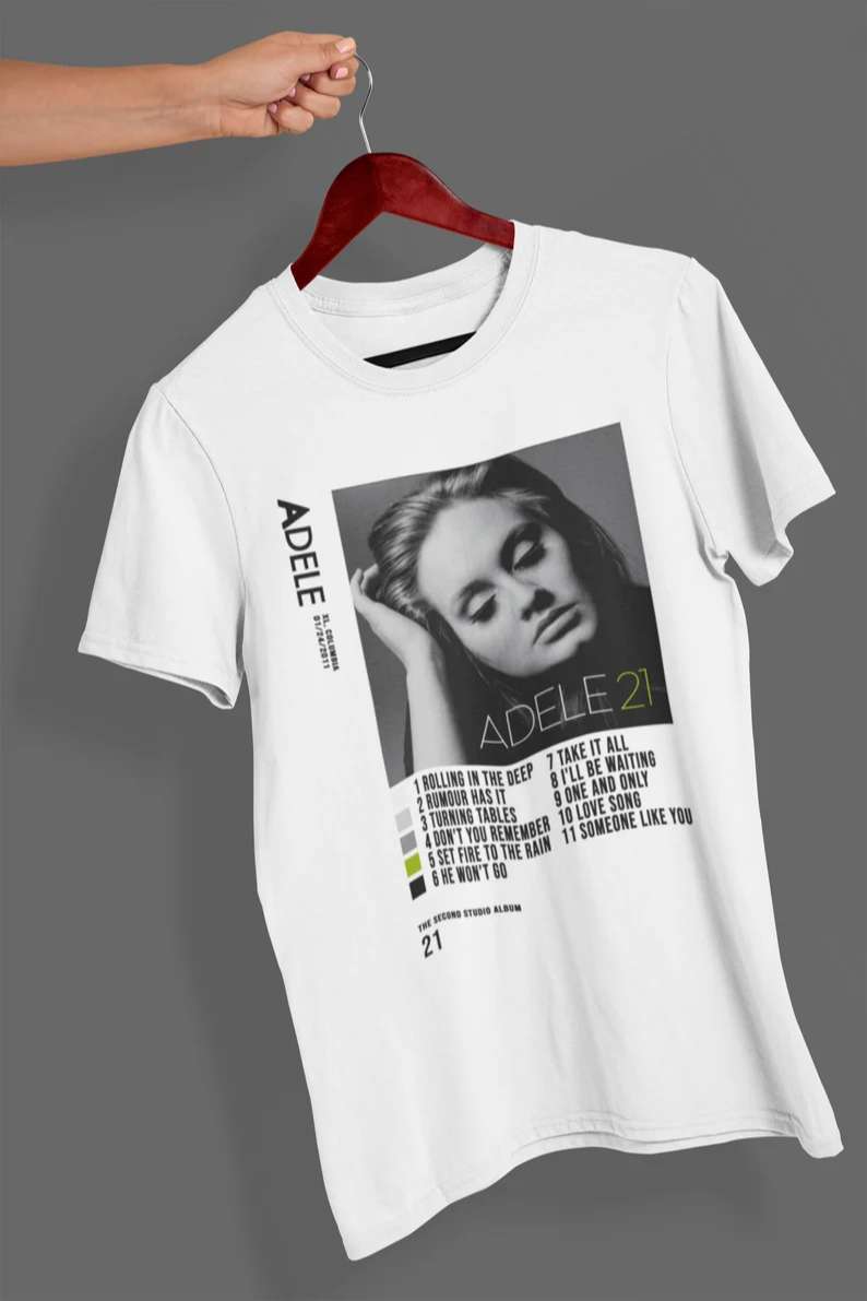 Adele 21 Singer Music Shirt, Premium Shirt, Music Shirt, Fan Shirt