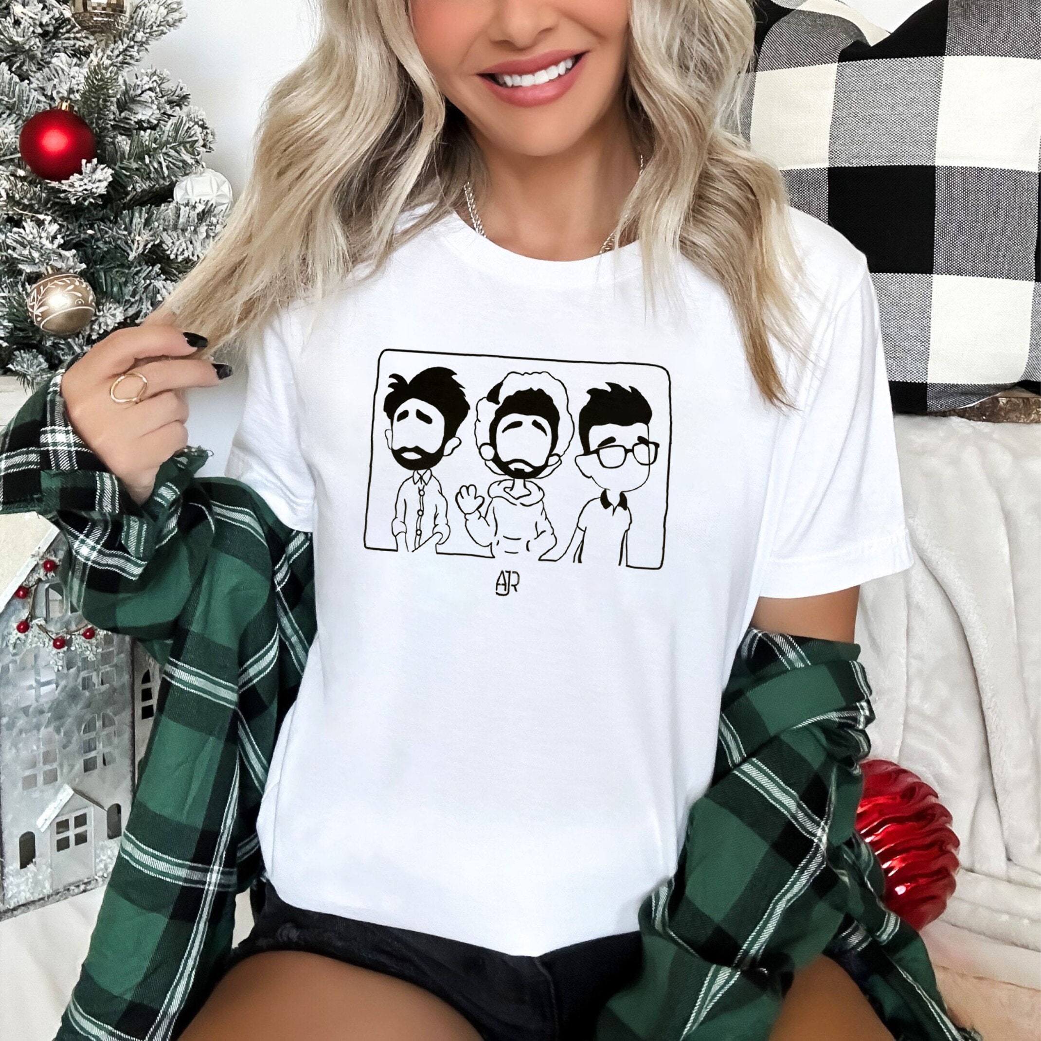 Ajr Band T-Shirt, The Click Album Shirt, Ajr Brothers Band Shirt, Ajr Members Chibi Shirt, Ajr The Click Galaxy Ajr The Click