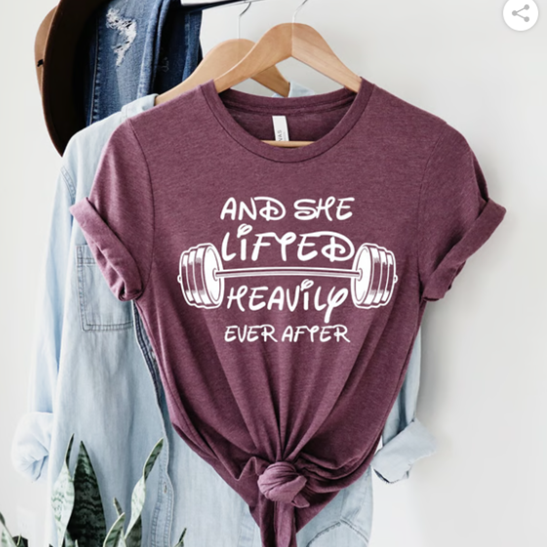 And She Lifted Heavily Ever After Disney Gym Shirt, Disney Shirt, Mickey Mouse Shirt