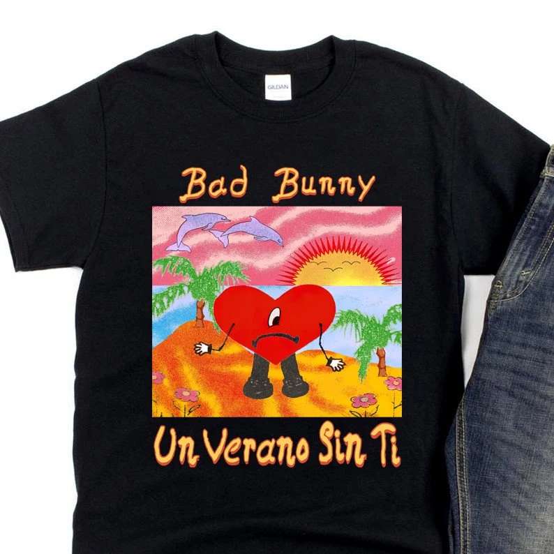 Bad Bunny Un Verano Sin Ti Rapper Shirt, Premium Shirt, Rapper Shirt, Fan Shirt