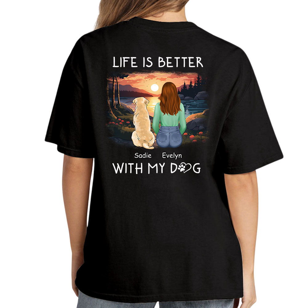 Better With Dogs T-Shirts