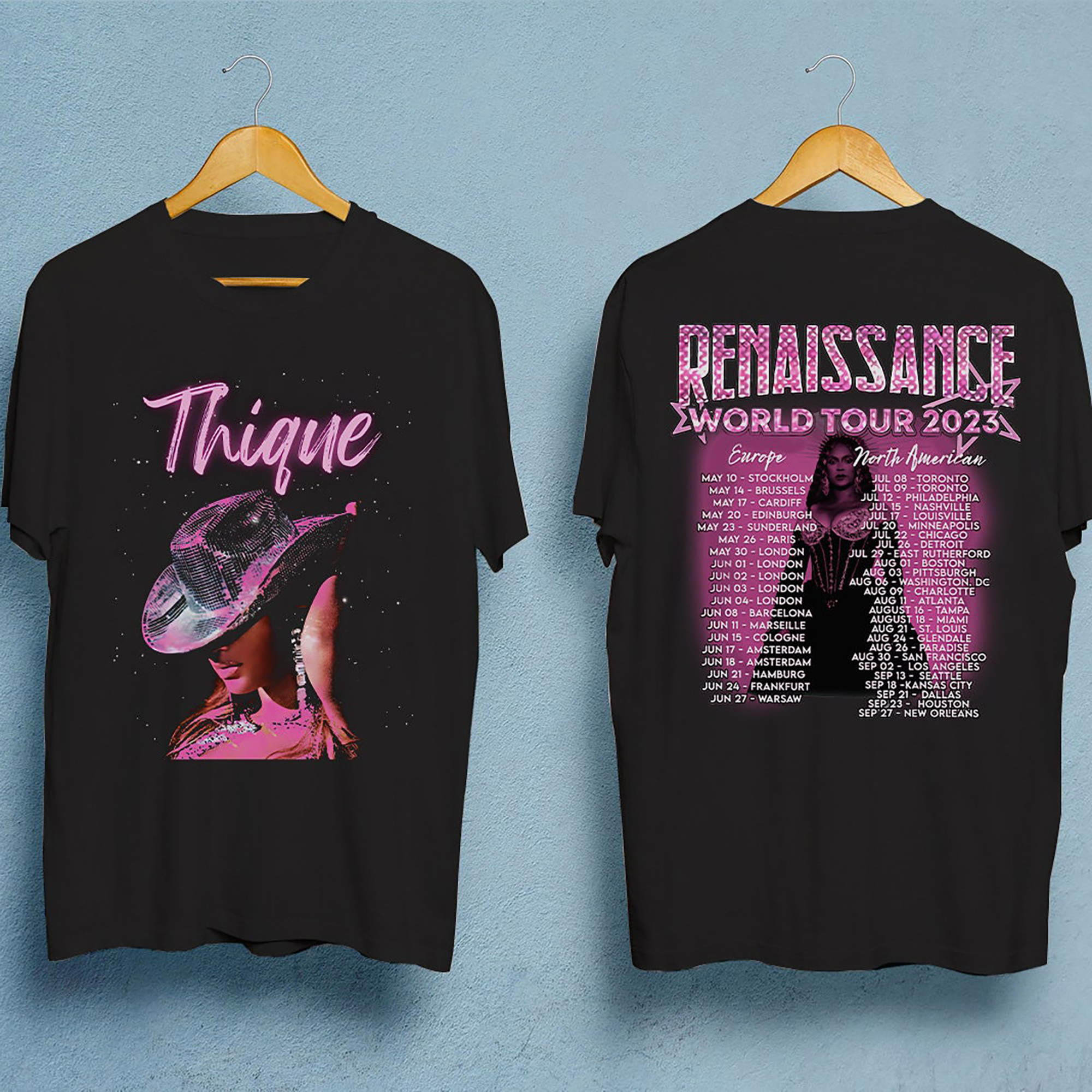Beyonce Tshirt, Beyonce Renaissance Concert Tour Shirt