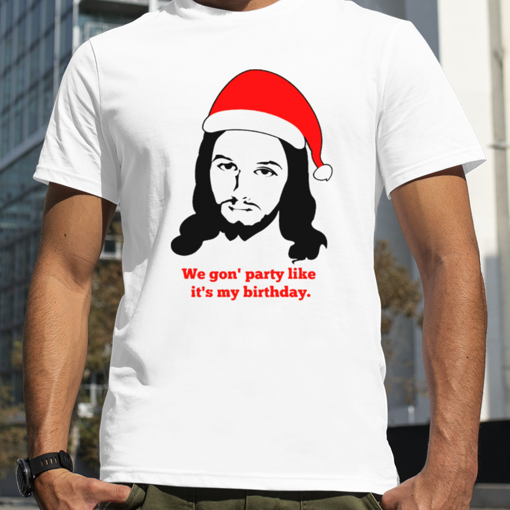 Birthday Jesus Rapper Meme Christmas Shirt, Premium Shirt