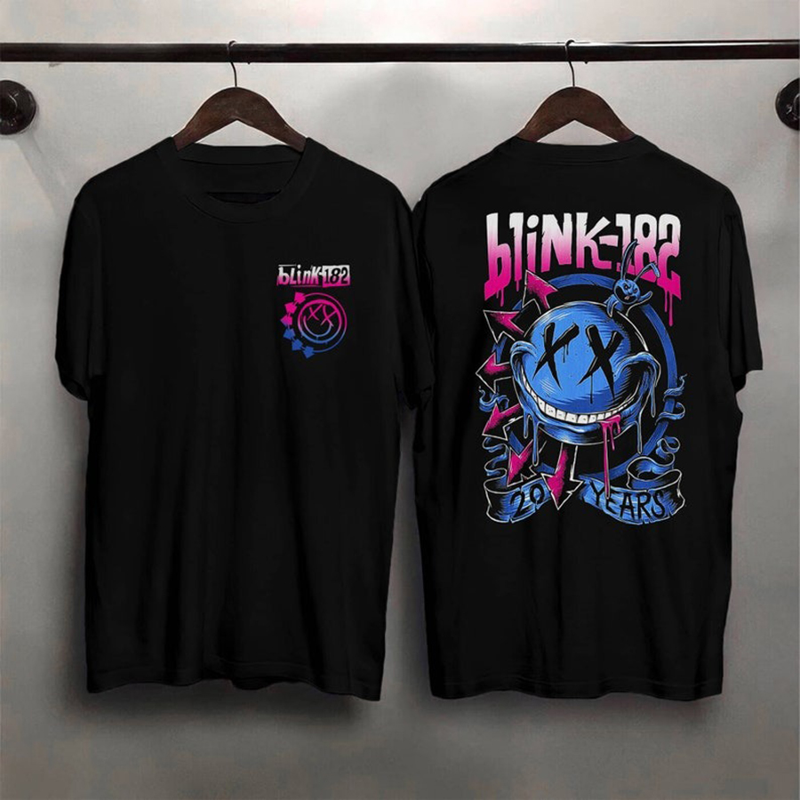 Blink 182 Double Sided T-Shirt, Blink 182 Merch, Blink 182 T Shirt