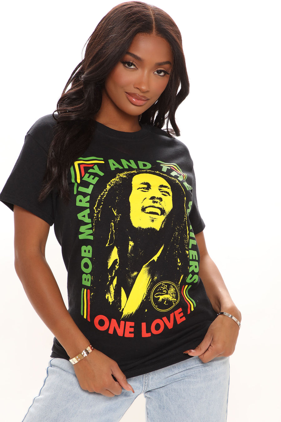 Bob Marley And The Wailers Top Black