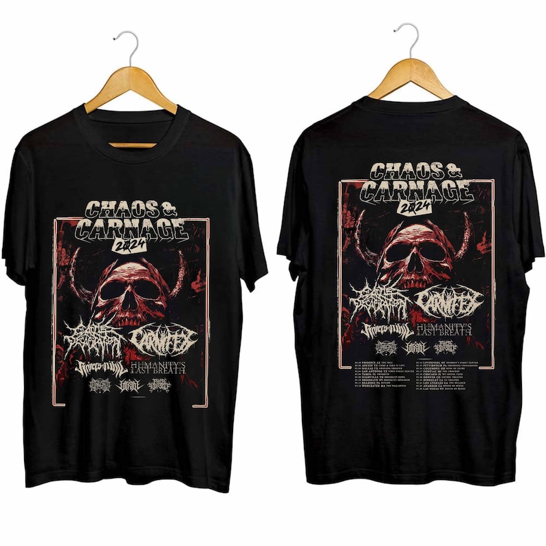 Cattle Decapitation And Carnifex 2024 Tour Shirt, Premium Shirt, Ablum Music Shirt, Fan Shirt, Tour Shirt