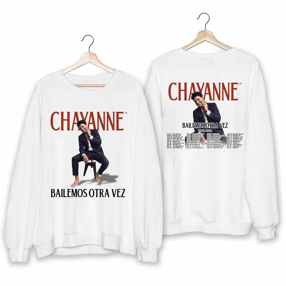 Chayanne - Bailemos Otra Vez Tour 2024 Shirt, Chayanne Fan Shirt, Chayanne 2024 Concert Shirt