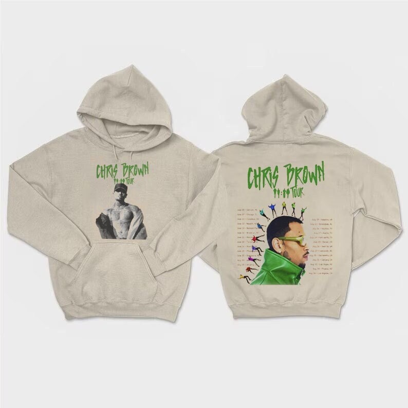 Chris Brown 11:11 Tour Dates 2024 Hoodie, Tour Hoodie, Music Hoodie, Premium Hoodie, Unisex Hoodie