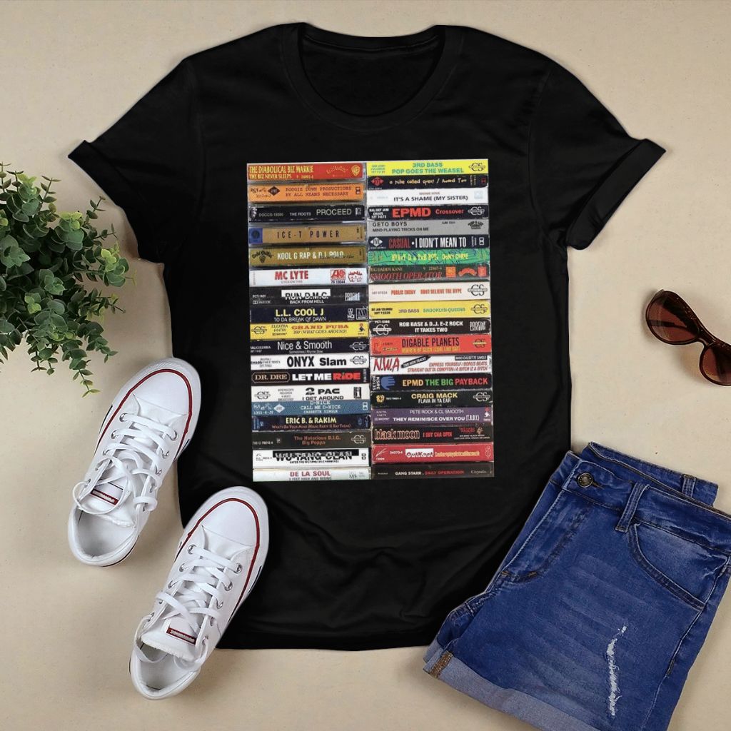 Classic Hip Hop Old School Cassette Tape Shirt, Hip Hop Shirt, Classic Style T-Shirts