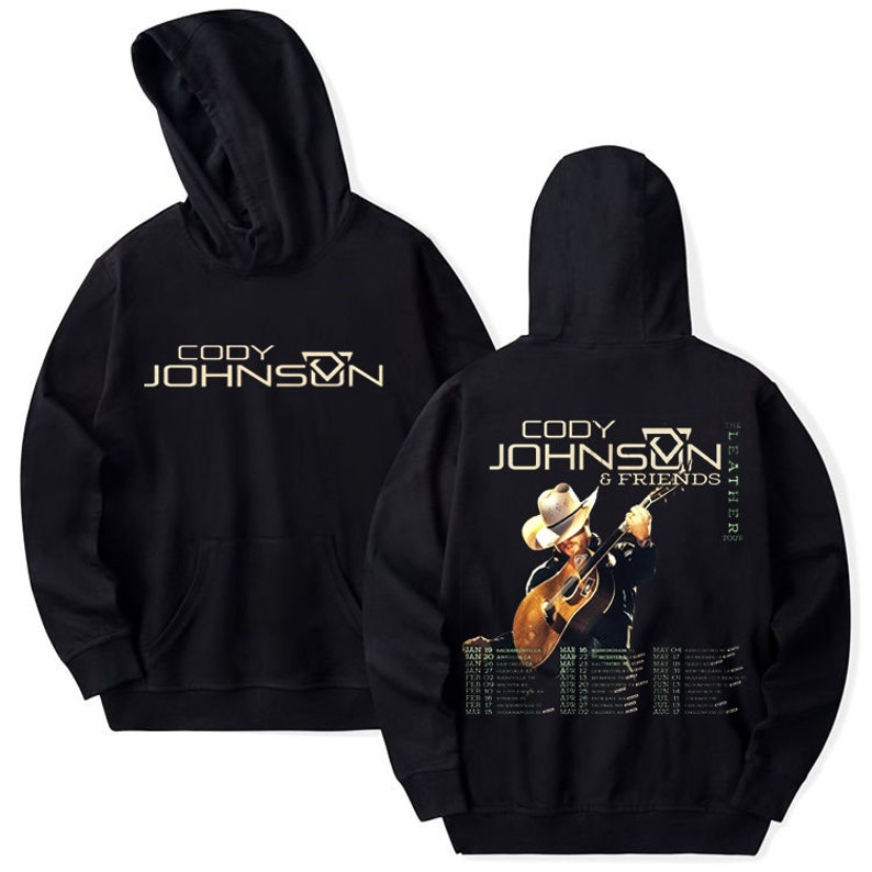 Cody Johnson The Leather Tour 2024 Hoodie, Cody Johnson Concert 2024 Hoodie