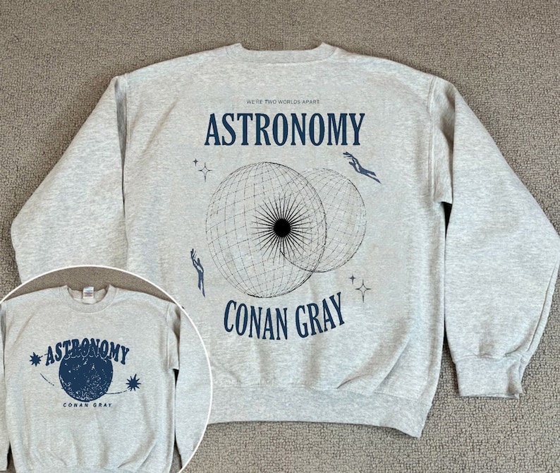 Conan Gray Astronomy Sweatshirt, Conan Gray Sweatshirt