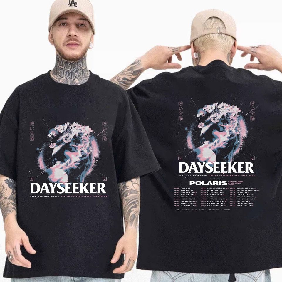 Dayseeker Dark Sun Spring 2024 Tour Shirt