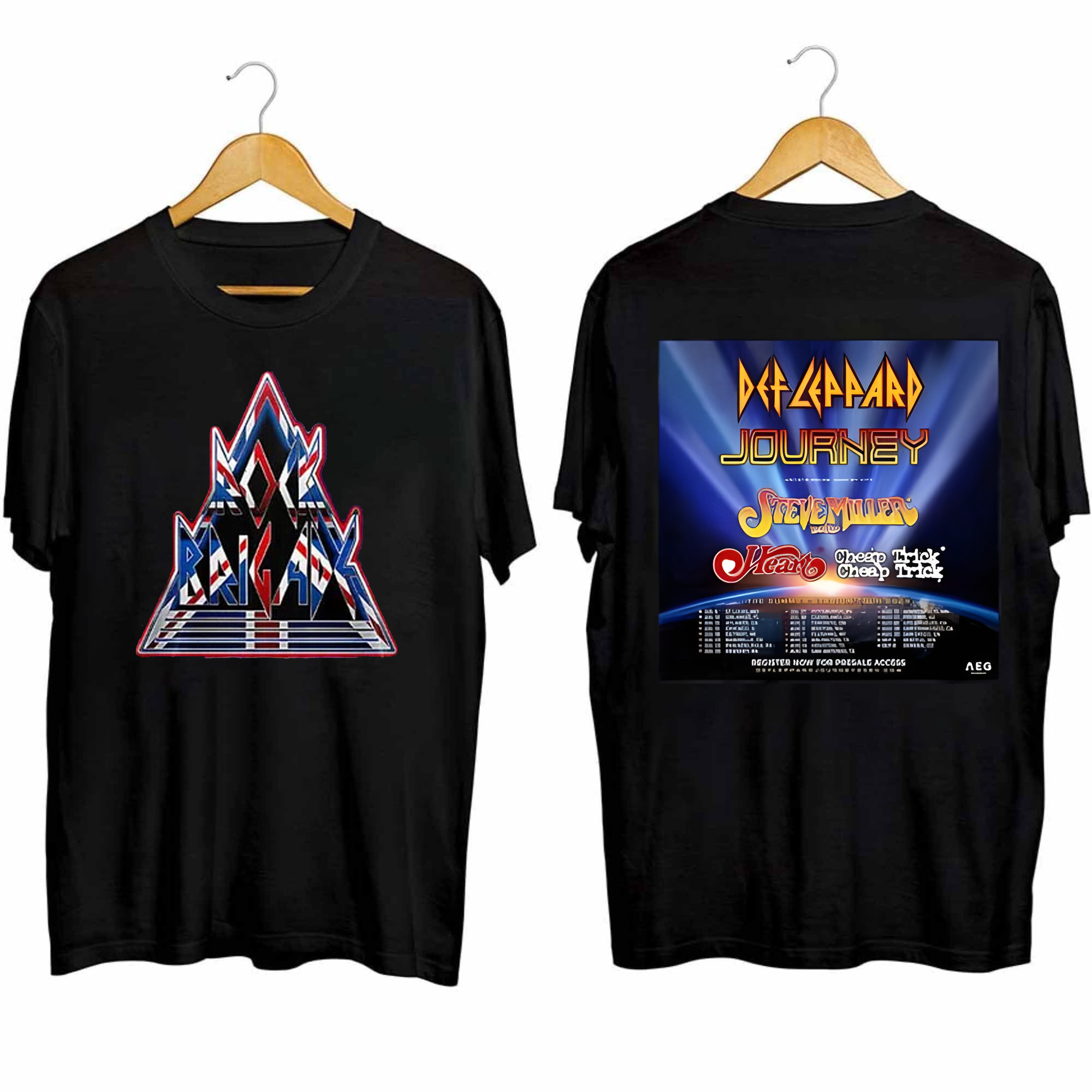 Def Leppard Tour 2024 Shirt, Premium Shirt, Ablum Music Shirt, Fan Shirt, Tour Shirt