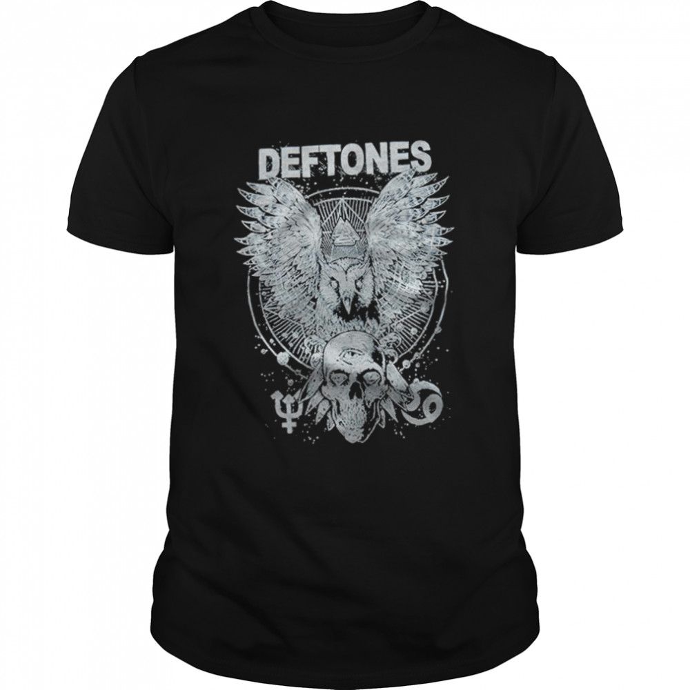 Deftones Owl And Skull Shirt, Premium Shirt