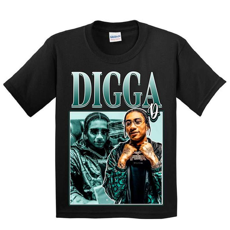 Digga D Rapper Vintage Shirt, Premium Shirt, Rapper Shirt, Fan Shirt