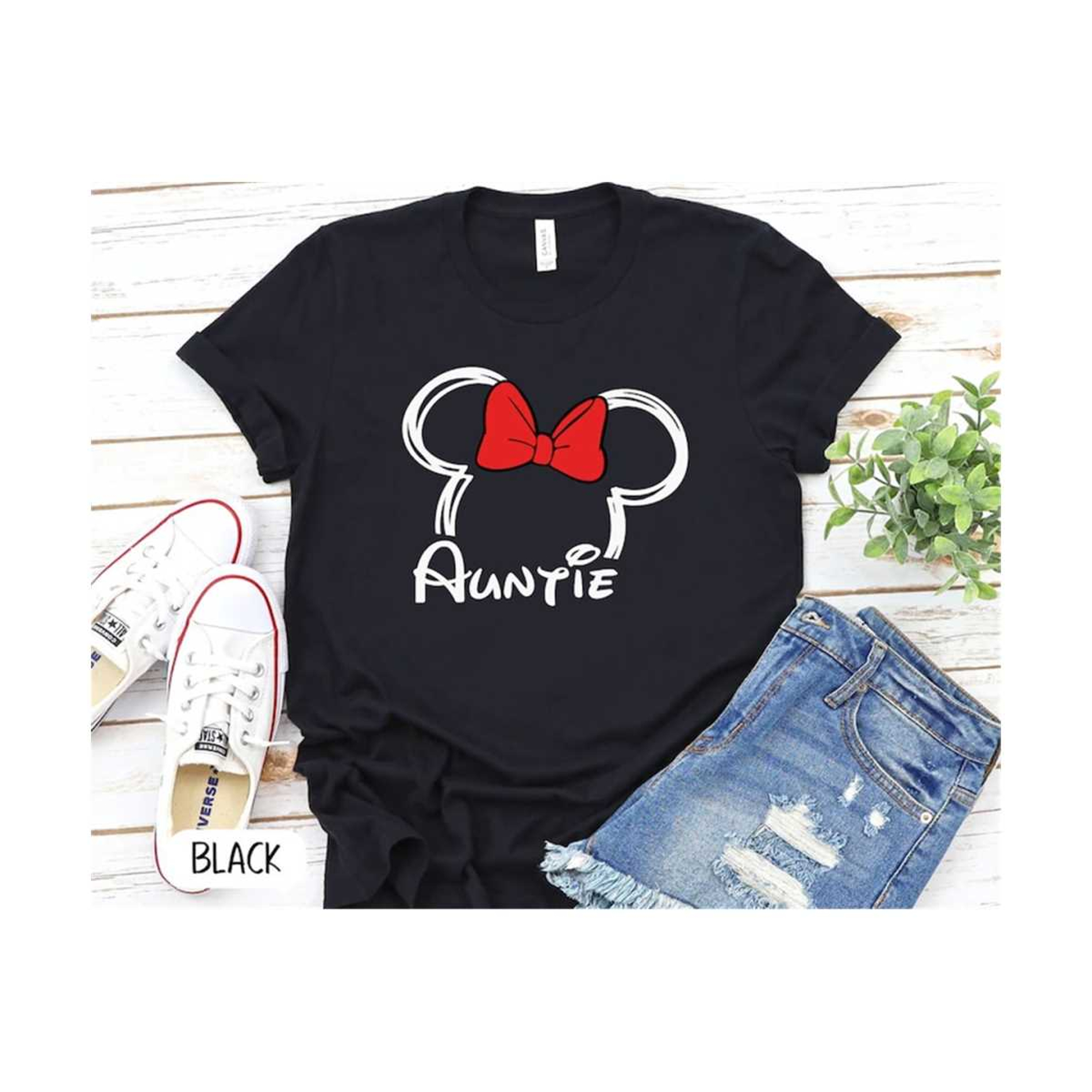 Disney Auntie Shirt, Disney Shirt, Mickey Mouse Shirt, Mickey Shirt, Mouse Shirt, Cute Disney Shirt