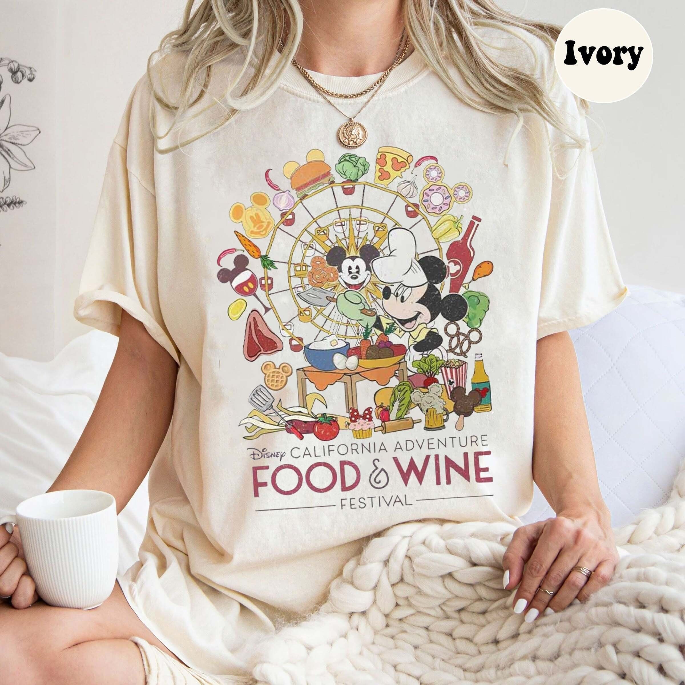 Disney California Adventure Food & Wine Festival 2024 Shirt, Disney Tshirt