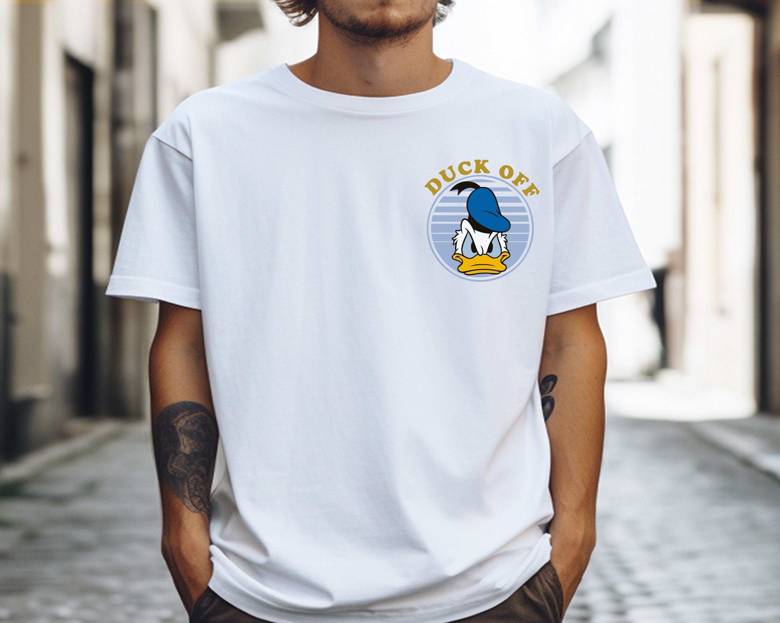 Disney Donald Duck Shirt, Angry Duck Off Shirt, Disney Duck Off Shirt