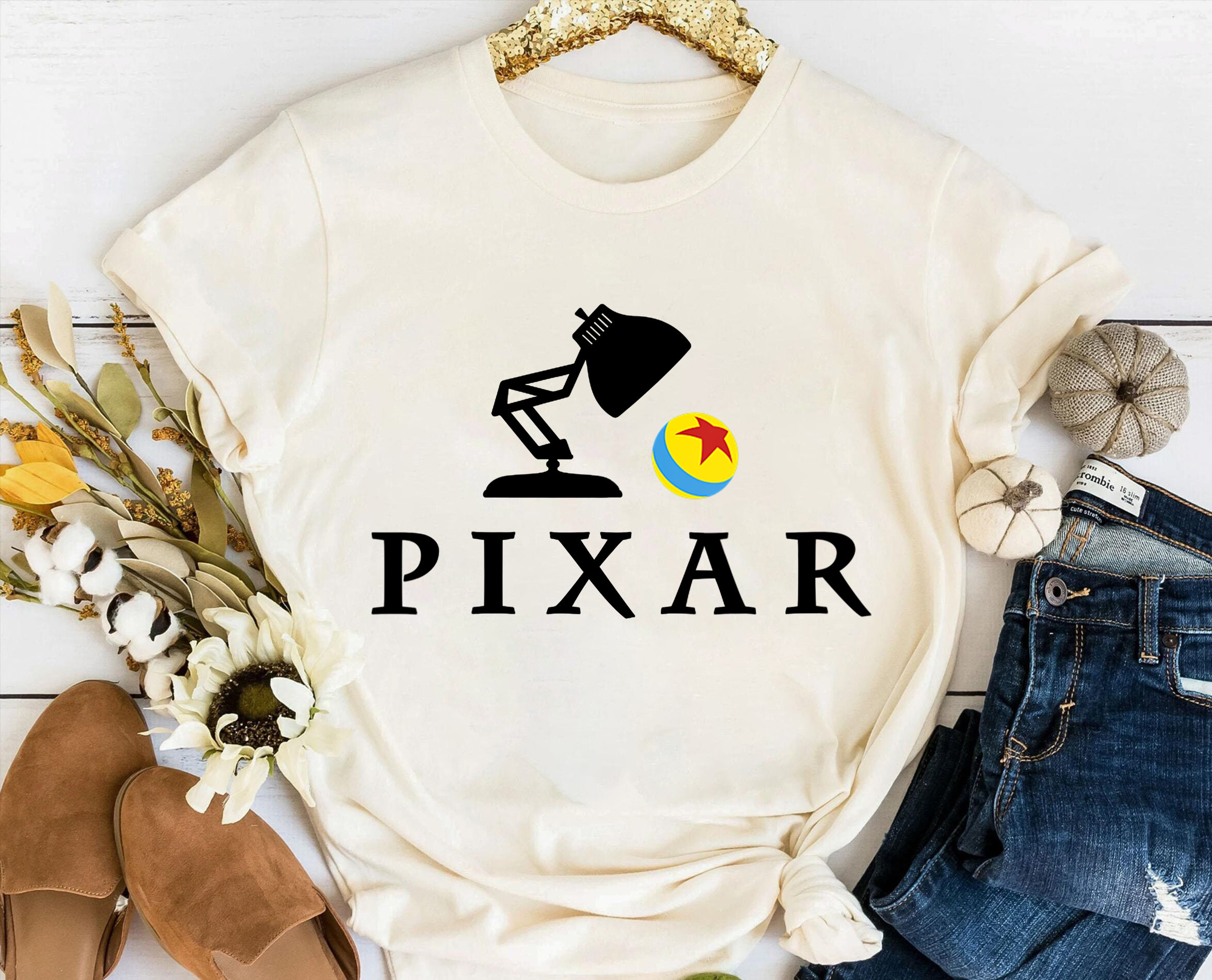 Disney Pixar Luxo Jr. Ball Logo Shirt, Pixar Logo Shirt, Disneyland Family Vacation Shirt