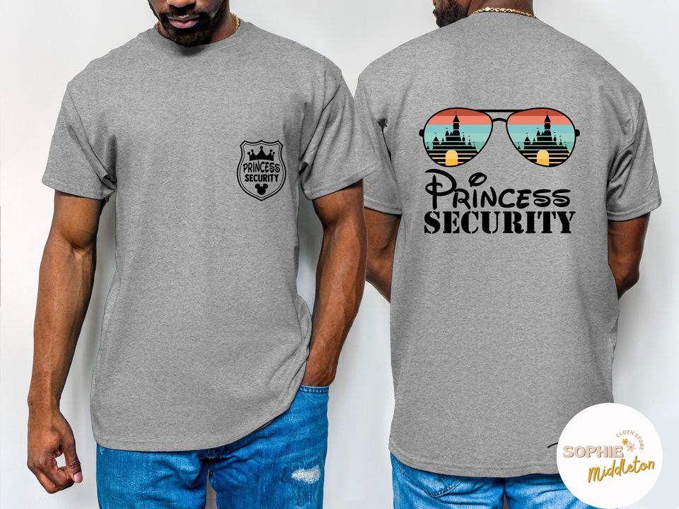 Disney Princess Security Double Sided Shirt