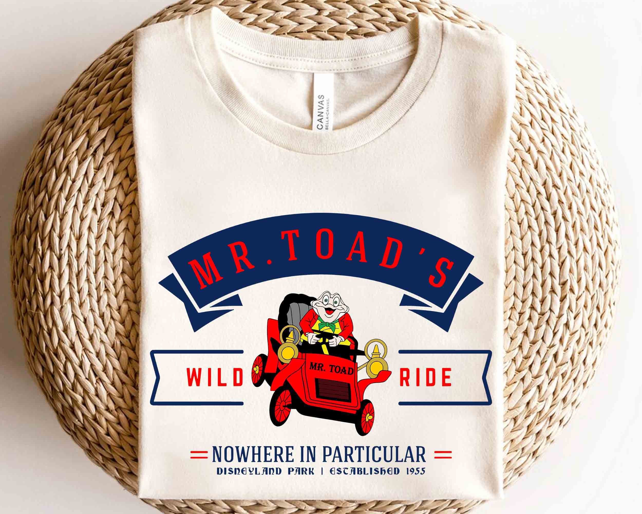 Disney Retro Mr Toads Wild Ride 1955 Shirt, Disney Tshirt