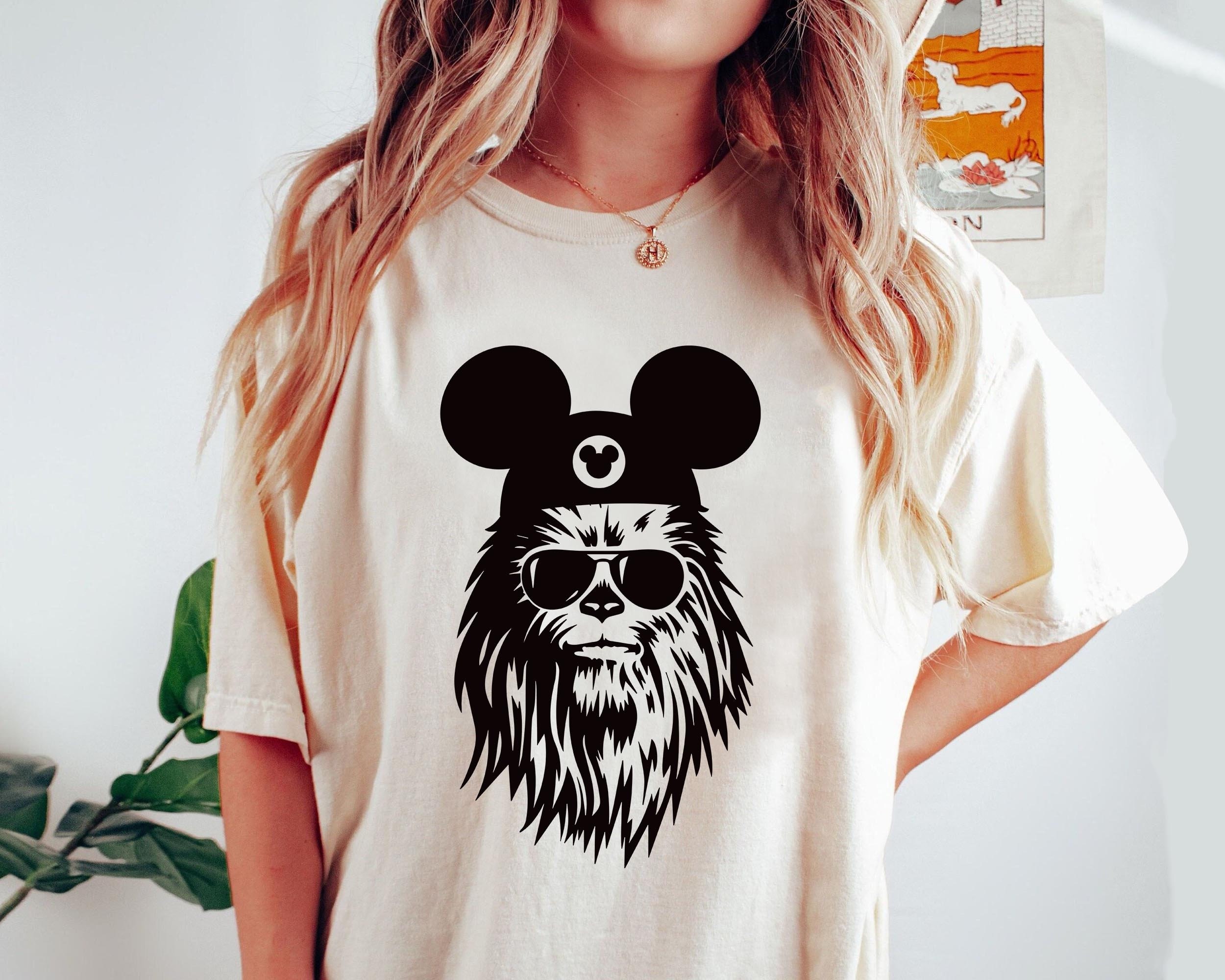 Disney Shirt Chewbacca Mickey Ears Shirt, Retro Star Wars Shirt