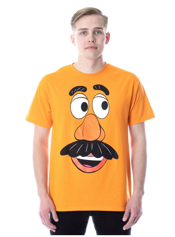 Disney Toy Story Men'S Mr. Potato Head Large Face Costume Adult T-Shirt