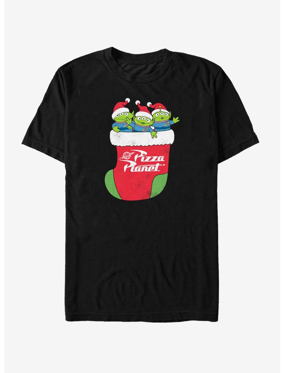 Disney Toy Story Pizza Planet Alien Christmas Stocking T-Shirt, Disney Shirt, Premium Shirt