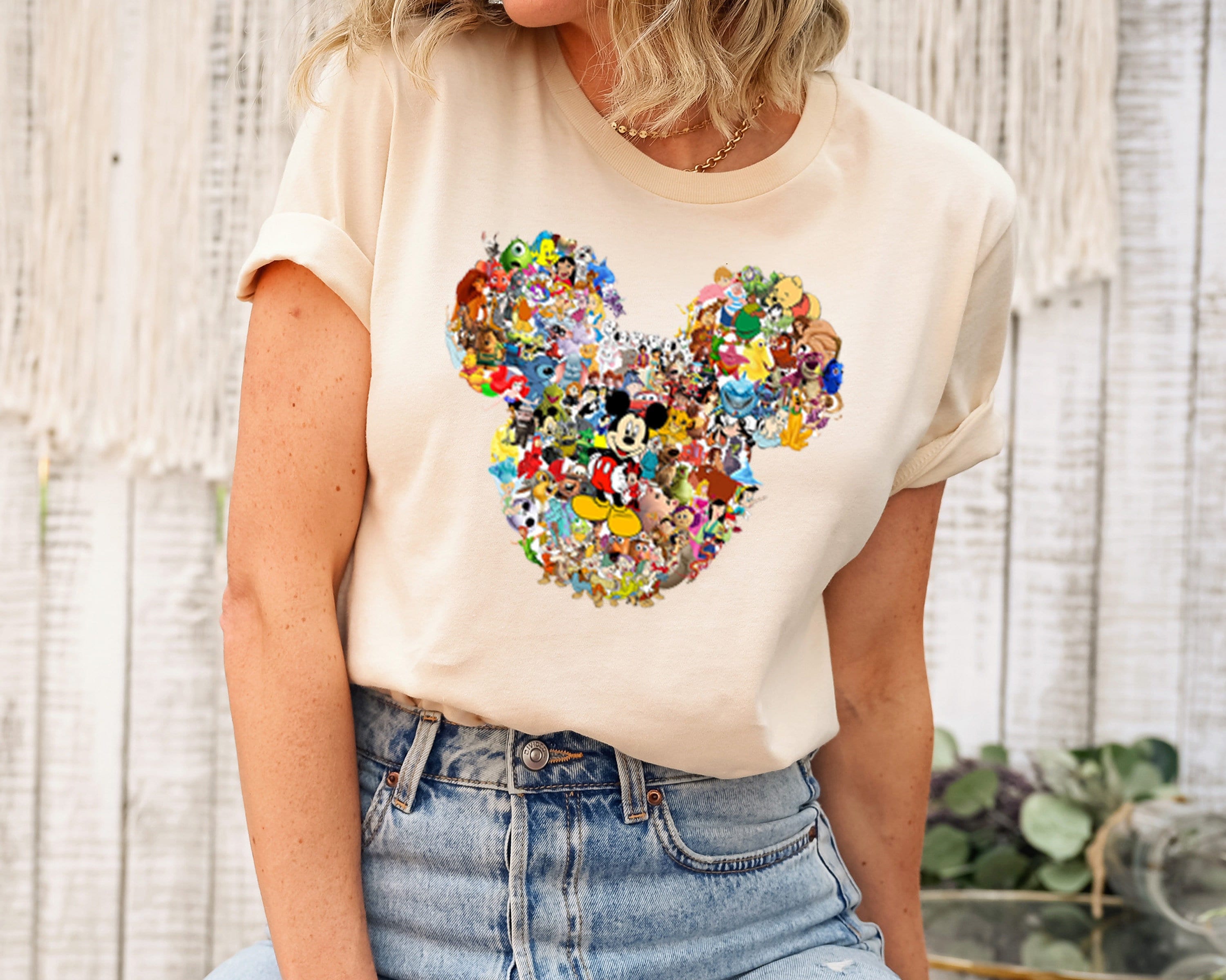 Disney World Shirts, All Disney Characters Inside, Disney Tshirt