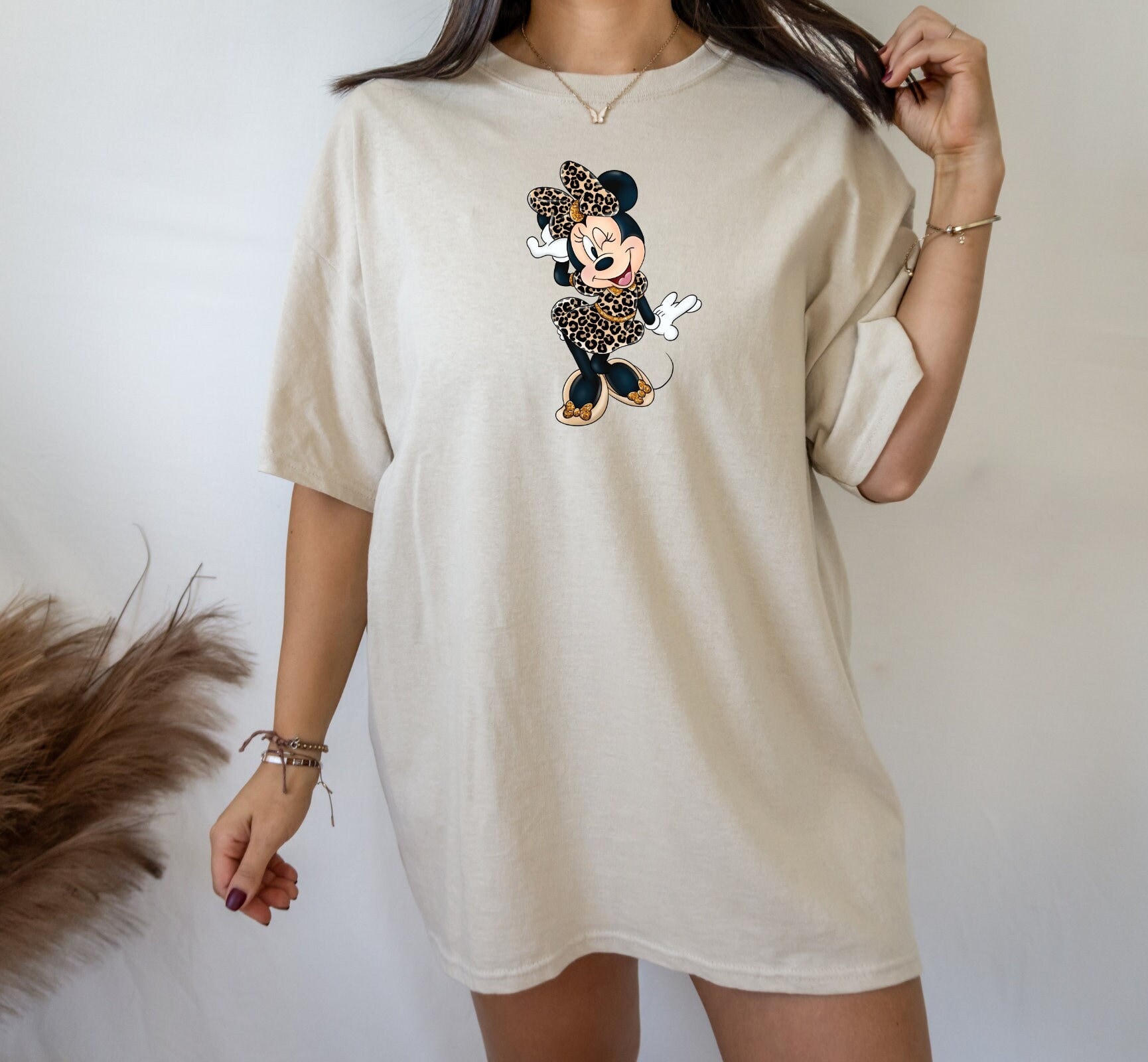 Disneyworld Leopard Minnie Disney Magical Shirt, Disneyland Trip Shirt, Gift For Her
